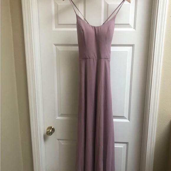 Dear Cleo Rose Quartz Bridesmaid Dress - Picture 3 of 5